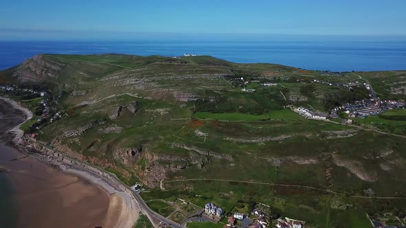 llandudno seaside resort in wales england