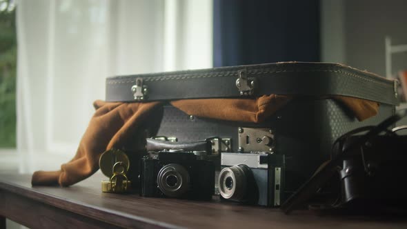 Old Cameras Composition