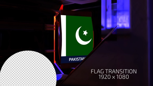 Pakistan Flag Transition