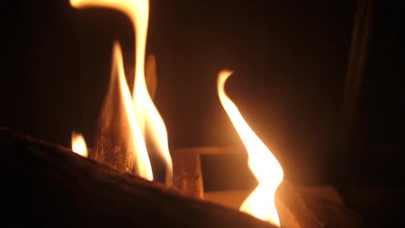 Chimney Fire In Slow Motion