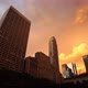 New York. Sunset in Bryant Park, Time Lapse - VideoHive Item for Sale