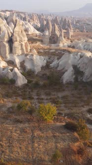 Cappadocia Landscape Aerial View