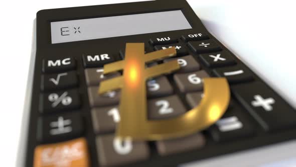 EXCHANGE Text on Calculator Display and Lira Money Symbol alt