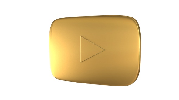 Youtube Gold Button