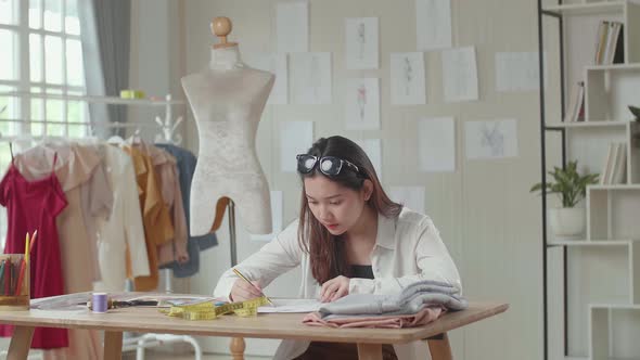 Asian Female Fashion Designer