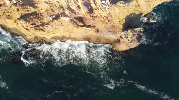 Dragon Head Arise From the Water  The Rock or Lava Formation with the Shape of a Large Animal