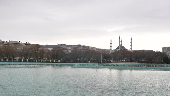 Ankara Panorama with a Lake