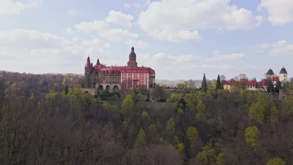 Ksiaz Castle in Poland Lower Silesia