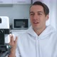 Happy Blogger Man Filming New Vlog Video with Smartphone Camera at Home - VideoHive Item for Sale