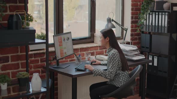 Frustrated Employee Working Under Pressure About Deadline