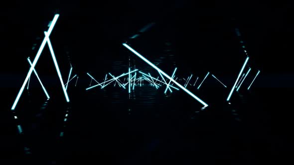 VJ Background Neon Lights