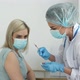 Medical Nurse Vaccinates Patient - VideoHive Item for Sale