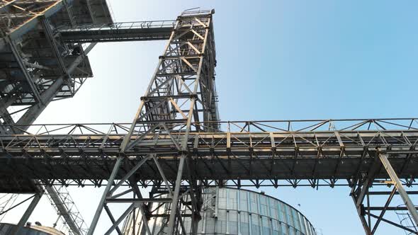 Steel Frame Building, Up View.