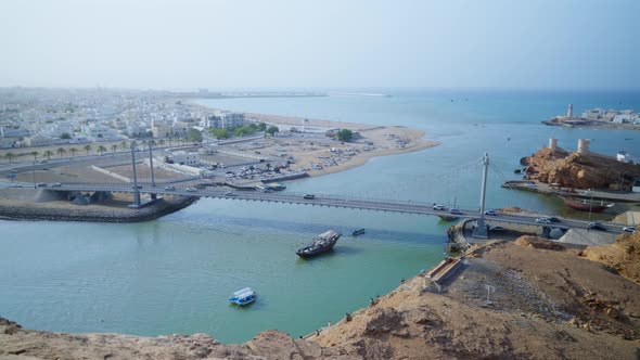 Sur Port And Bridge, Oman