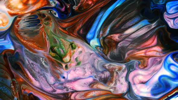 Abstract Colorful Ink Blast  alt