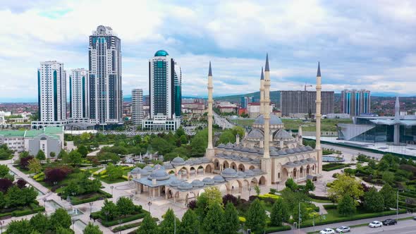 Chechnya Grozny Mosque Heart of Chechnya