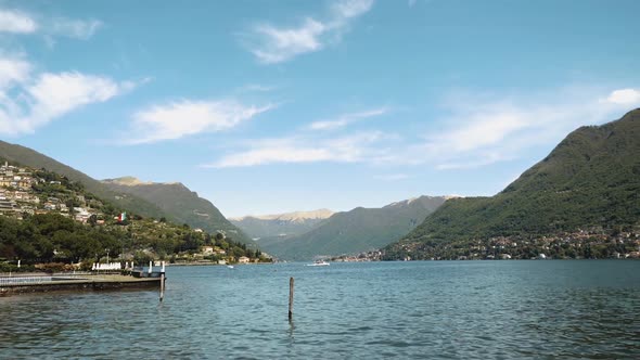 Lake Como Italy Beautiful Landscape Mountain and Lake Travel Italy