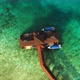 Zooming out view of the jetty in Perhentian Islands - VideoHive Item for Sale