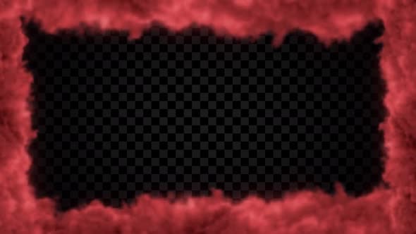 Red Clouds Frame alt