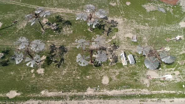 Top down view of the Delta Solar Ruins site