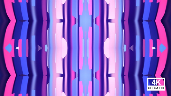 Vertical Colorful Shapes Forming 4K alt