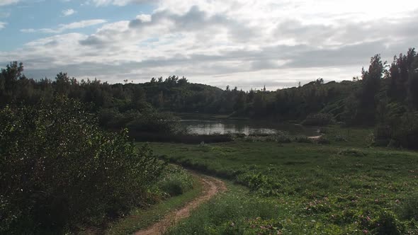 Spittal Pond is one of Bermudas nature reserve.