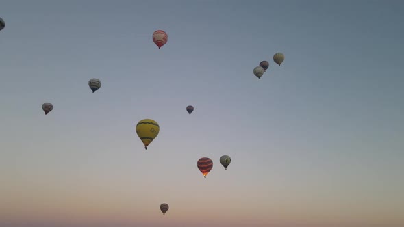 Balloons In Sky