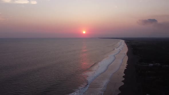 Beach Strip Sunset