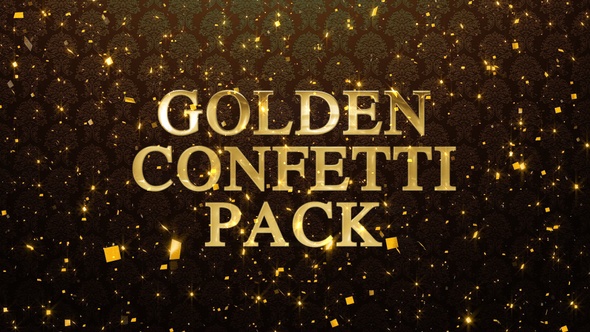 Golden Confetti Pack