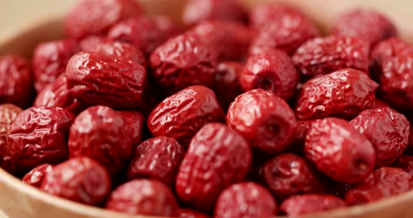 Dried red jujube