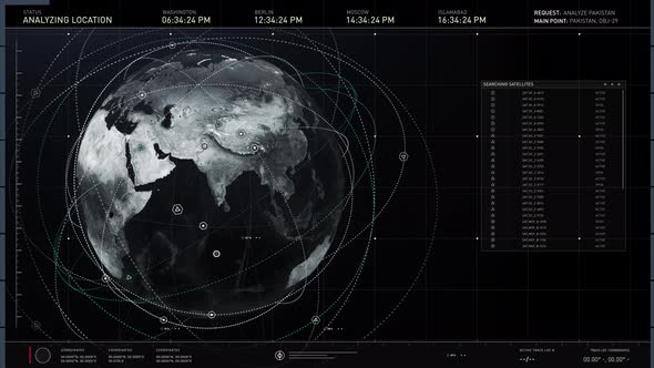 Selecting the Satellite and Accessing the Footage from the Air Base in Pakistan alt