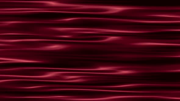 red background waves