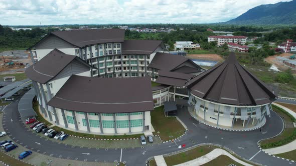 The Towns of Sarawak, Borneo, Malaysia