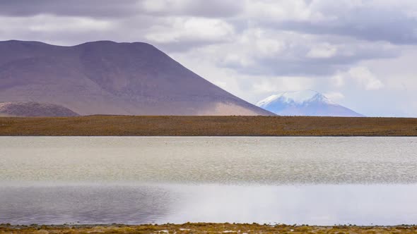 Highland Lake in Bolivia