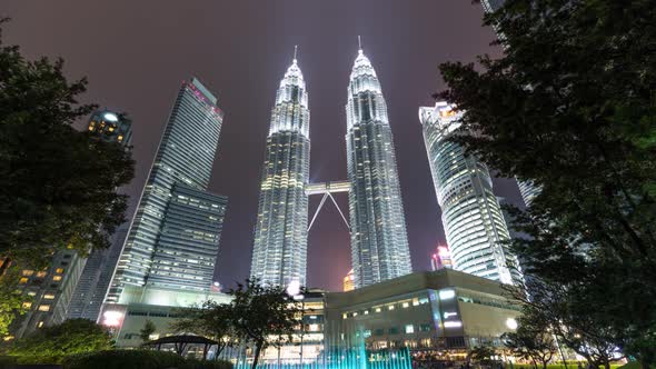 Time Lapse of the Kuala Lumpur Skyline