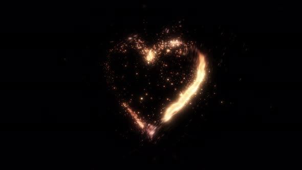 Sparks Glitter Particles Of Love