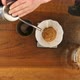 Barista Pouring Water on Coffee Ground with Filter - VideoHive Item for Sale