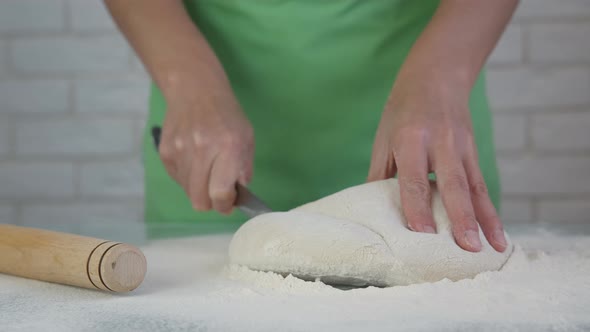 Woman with Dough