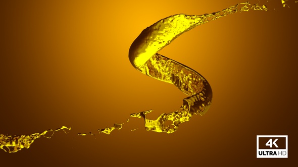 Vortex Splash Of Liquid Gold V6