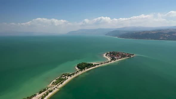 Semi Island of the Big Lake Alanya Turkey