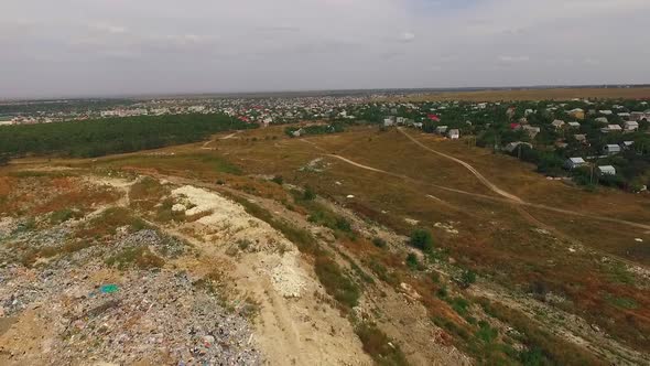 Next To the Landfill, Residential Buildings Begin.