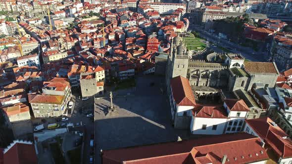 Se Cathedral in Porto at Morning, Portugal