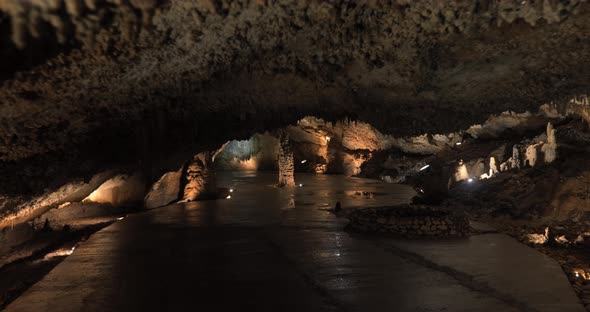 Beautiful Landscape of Lipa Cave in Serbia