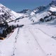 Aerial 4K: Lot of People Skiing on Ski Slopes near Ski Lifts - VideoHive Item for Sale