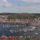 Aerial View Of Hunnebostrand Harbor, Sweden - VideoHive Item for Sale