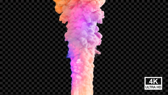 Festival Colored Smoke Thrower 4K
