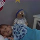 Happy child sleeping at home. Slow motion - VideoHive Item for Sale