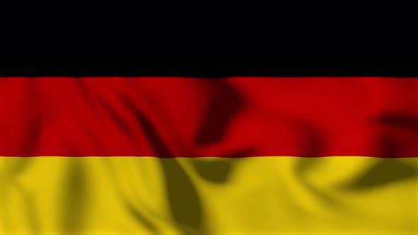 Germany Flag Animation Loop Background