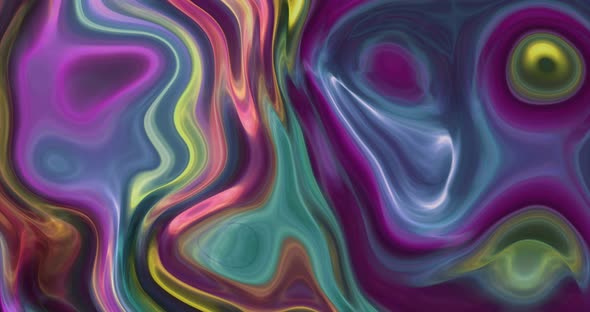 Abstract colorful animation .Multicolor liquid background.Beautiful gradient texture