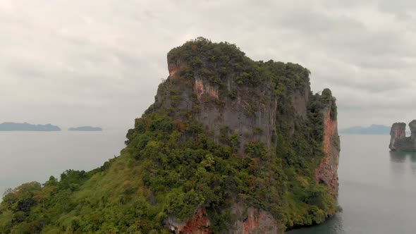 Koh Aleil and Surrounding Islands in Krabi Province Thailand